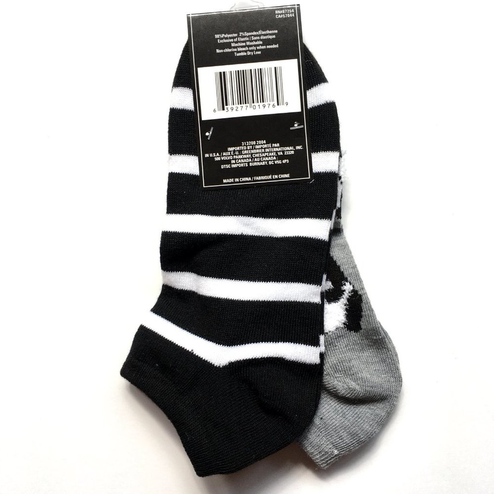 *3/$15* Fun Fuzzy Party Panda & Striped Socks - Picture 4 of 5